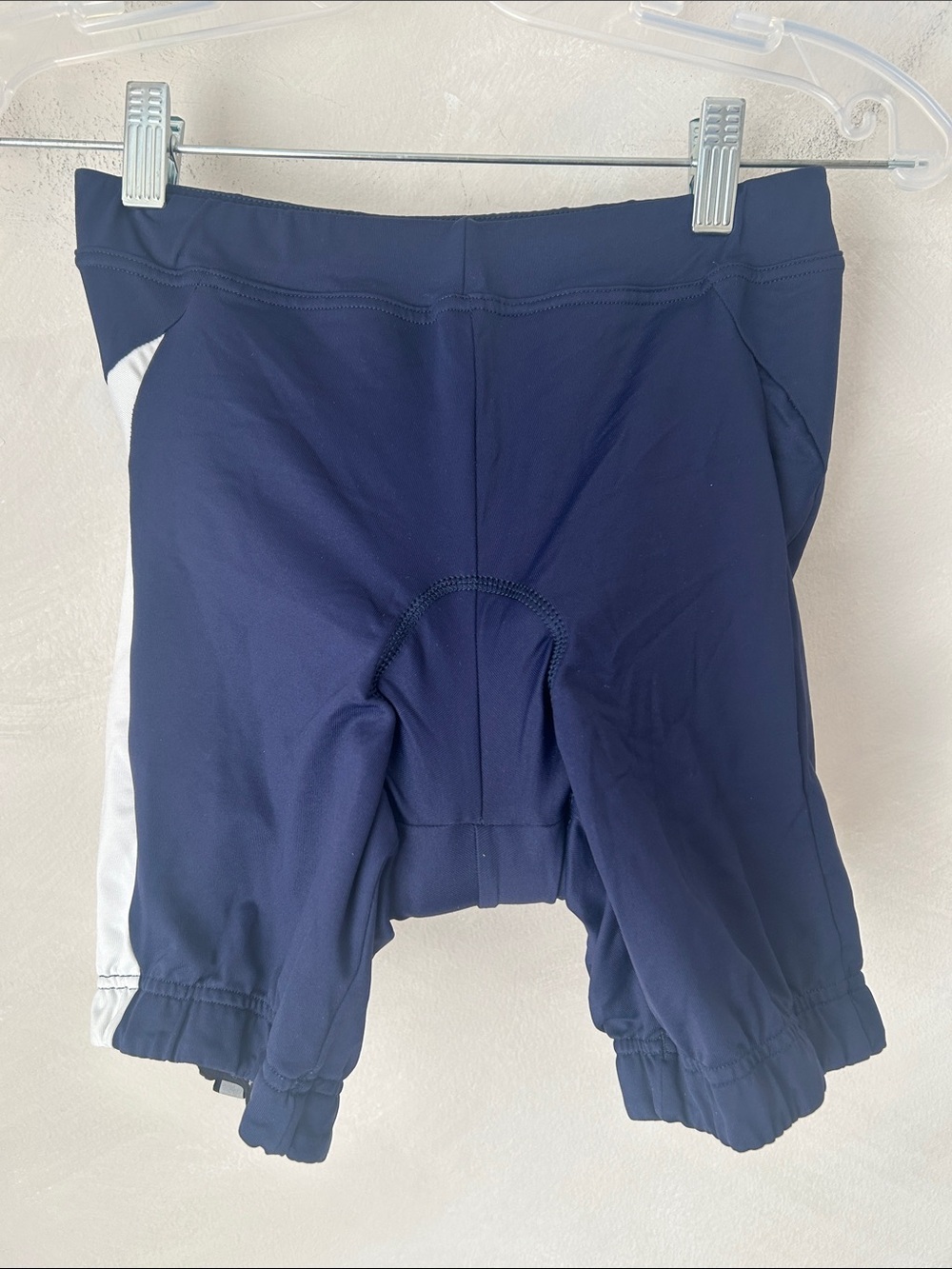 Castelli navy large women's padded bike shorts made in Croatia